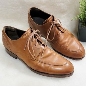 Cole Haan Grand os Cognac Derby Ox Oxford Lace-Up Men’s‎ Dress Shoes Size 11M